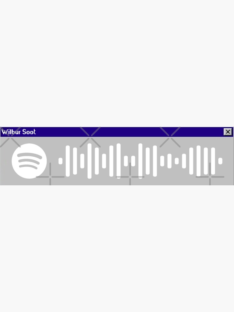 Wilbur Soot - Your New Boyfriend Spotify Code by UnluckyPanda