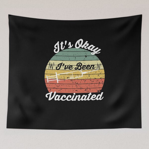 Item preview, It's Okay I've Been Vaccinated Pro Vaccination designed and sold by Mytoonsquad.