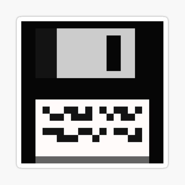 Item preview, Floppy Disk (8bit) designed and sold by epicdude89.
