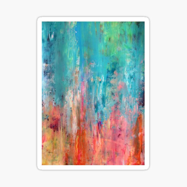 "Reaction" by Margo Humphries Sticker
