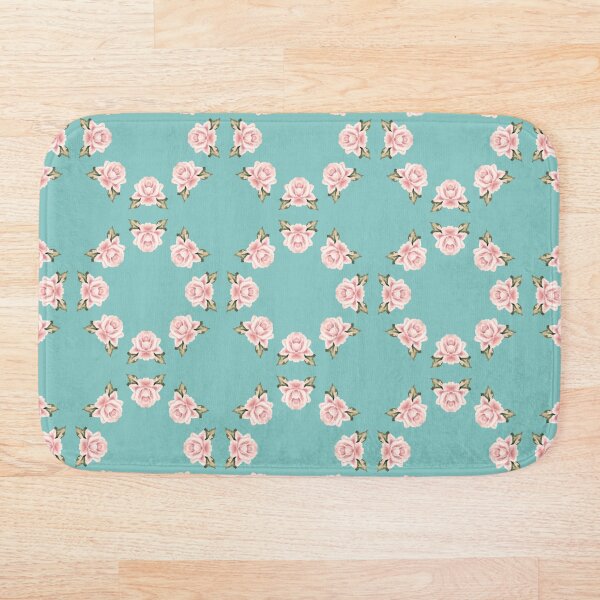 Item preview, Vintage Pink Circular Flowers - Abstract Geometric Seamless Pattern designed and sold by FlawlessPattern.