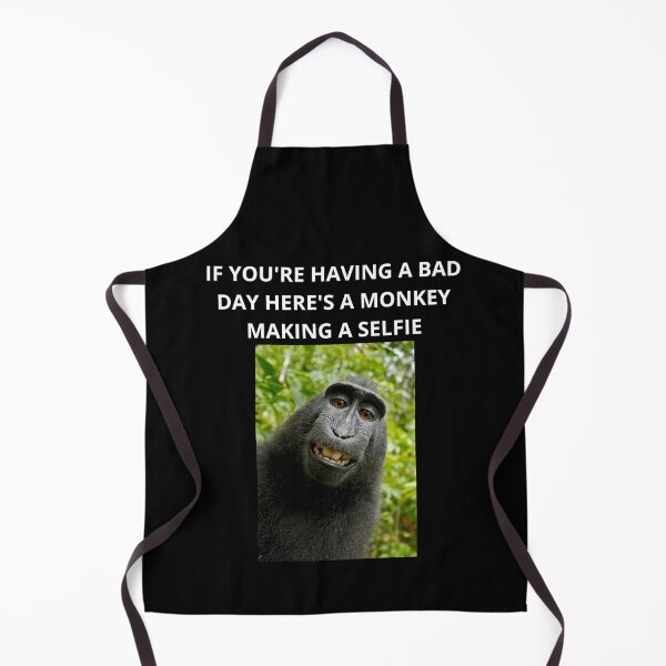 Item preview, If You're Having A Bad Day Here's A Monkey Making A Selfie - Cat Lovers designed and sold by GionaSophia.