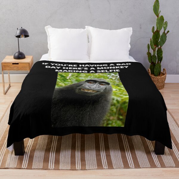 Item preview, If You're Having A Bad Day Here's A Monkey Making A Selfie - Cat Lovers designed and sold by GionaSophia.