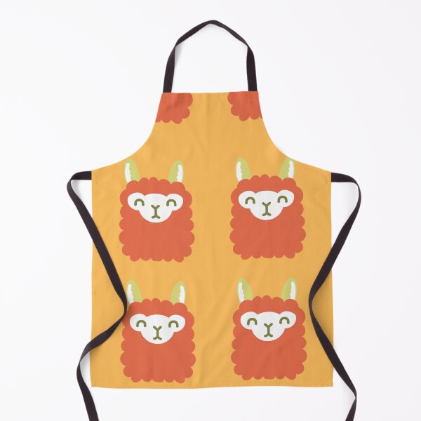 Item preview, Cute Orange Llama designed and sold by BrokenUnicorn.