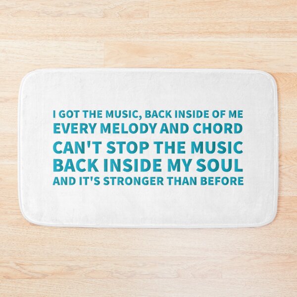 Item preview, Copy of julie and the phantoms I got the music turquoise chorus lyrics designed and sold by jatphantoms.