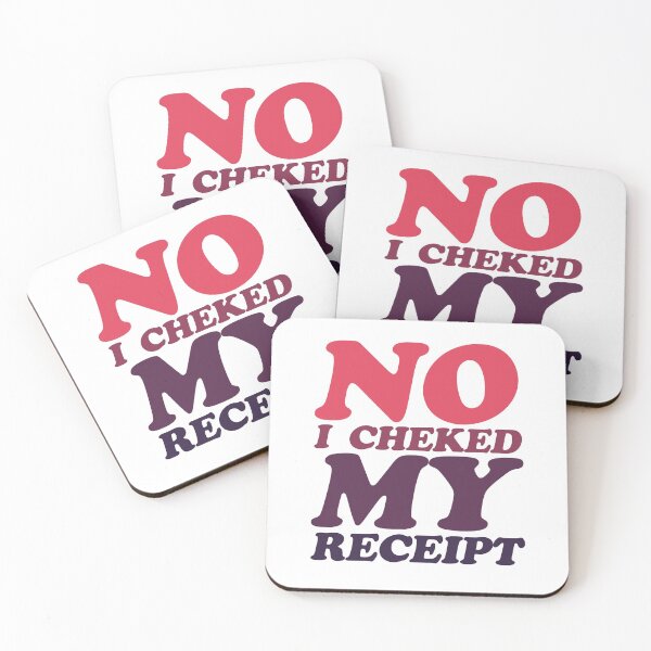 Item preview, NO I CHECKED MY RECEIPT Sticker designed and sold by Shop us .