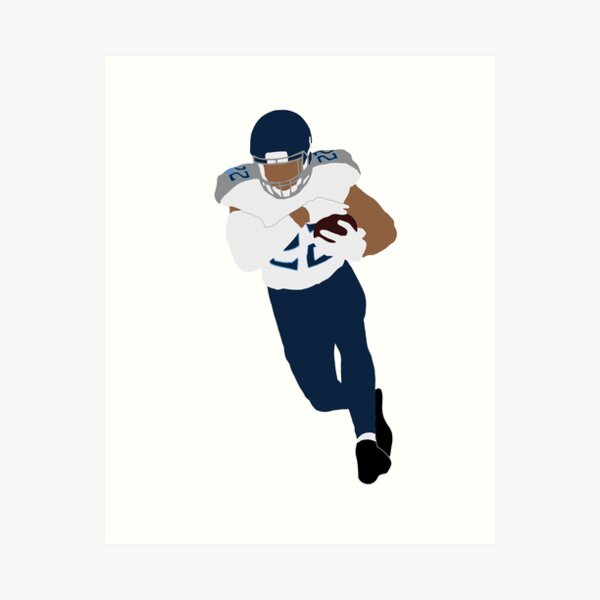 RENRANSHIGE Derrick Henry Sports Poster Wall Art Prints Poster Football  Player Derrick Henry Posters Artwork Home Decor for Sports Fans Gifts  Unframed