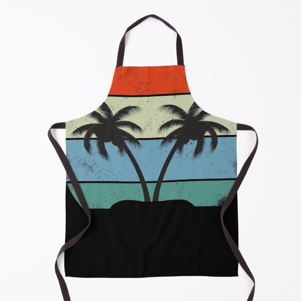 Item preview, Retro Colors/Feel Sunset Palm Trees-Distressed-1 designed and sold by BLACKSUN-SHOP.