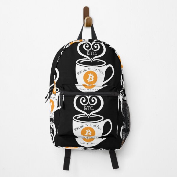 Item preview, Bitcoin and Coffee That's All I Need  designed and sold by Bitcoin-Fashion.