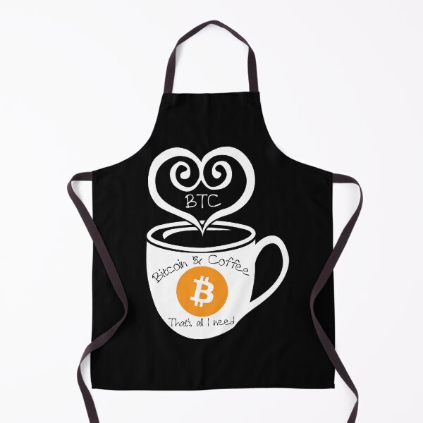 Item preview, Bitcoin and Coffee That's All I Need designed and sold by Bitcoin-Fashion.