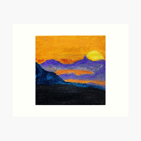 Item preview, High Desert Sunset designed and sold by lanettesart.