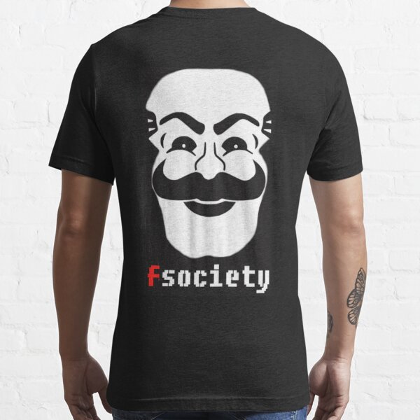 Fsociety T Shirt For Sale By Skanner30 Redbubble Fsociety T