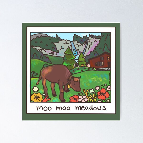 Moo Moo Meadows Cow