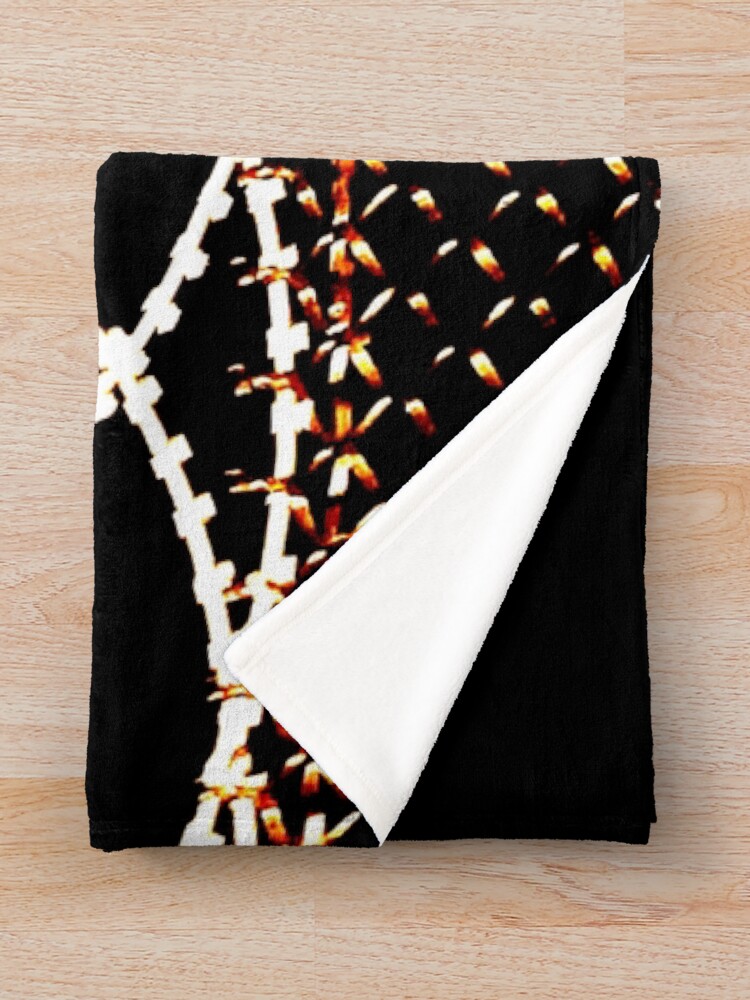 "Razor Wire, Barbed Wire, and Mesh" Throw Blanket for Sale by GTreagus