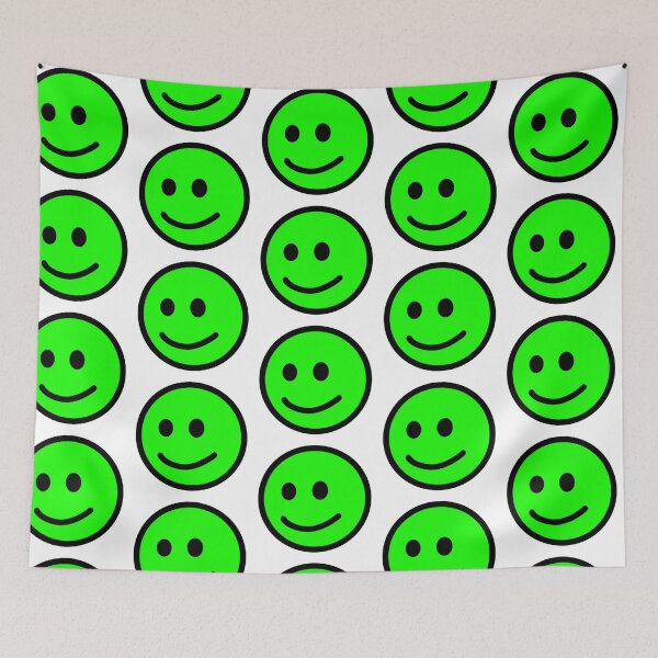 Item preview, Green Smiley Face designed and sold by StarCap7.