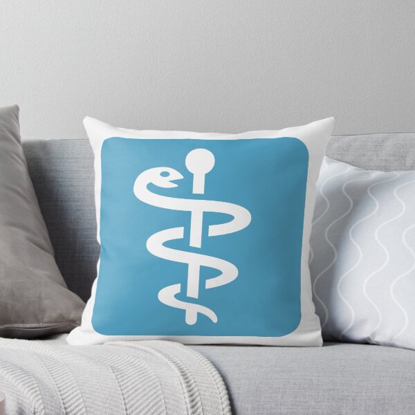 Item preview, Medical Alert Teal designed and sold by Noon-Stickers.