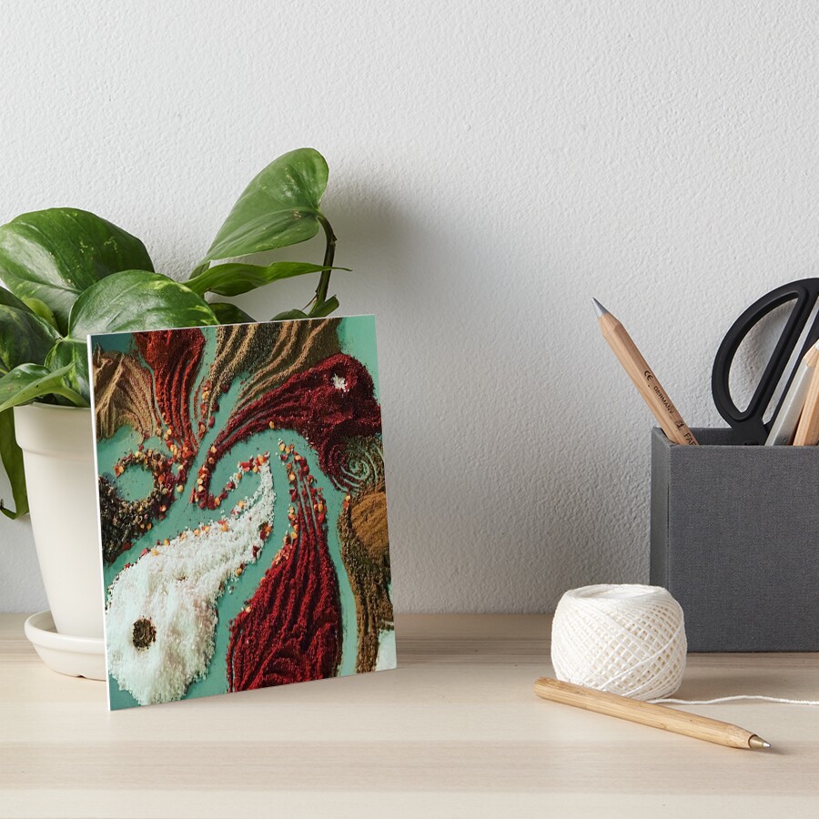Item preview, Art Board Print designed and sold by 3leggedpig.