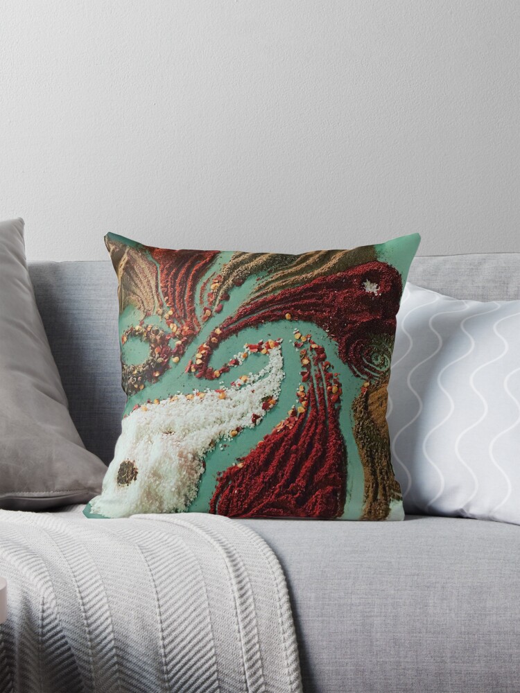 Item preview, Throw Pillow designed and sold by 3leggedpig.