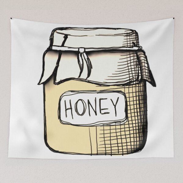 Item preview, Honey Jar Sketch  designed and sold by k8tiekate.