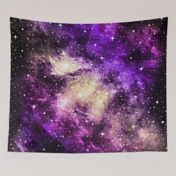Item preview, Yellow Pink Purple Galaxy Nebula Dream #1 #decor #art designed and sold by Anita's & Bella's Art.