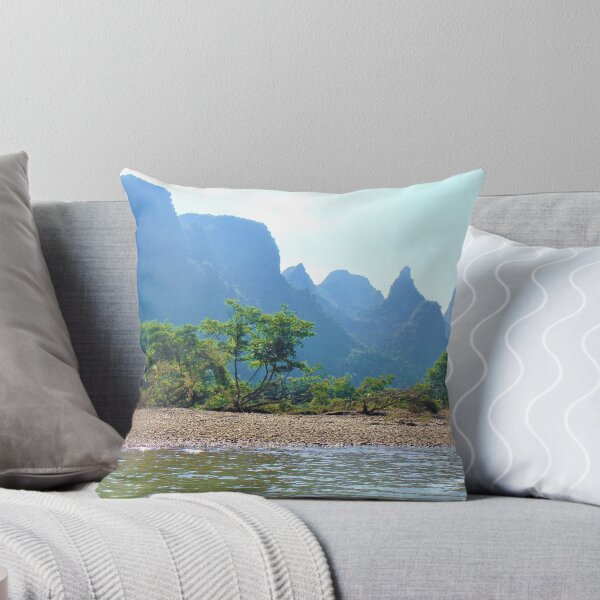 Item preview, Limestone Karst Hills Pebble Beach View Guilin China designed and sold by flyingracoon.