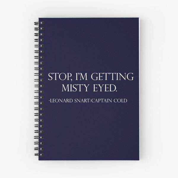 Item preview, Wise words of Captain Cold designed and sold by Caught-gaming.
