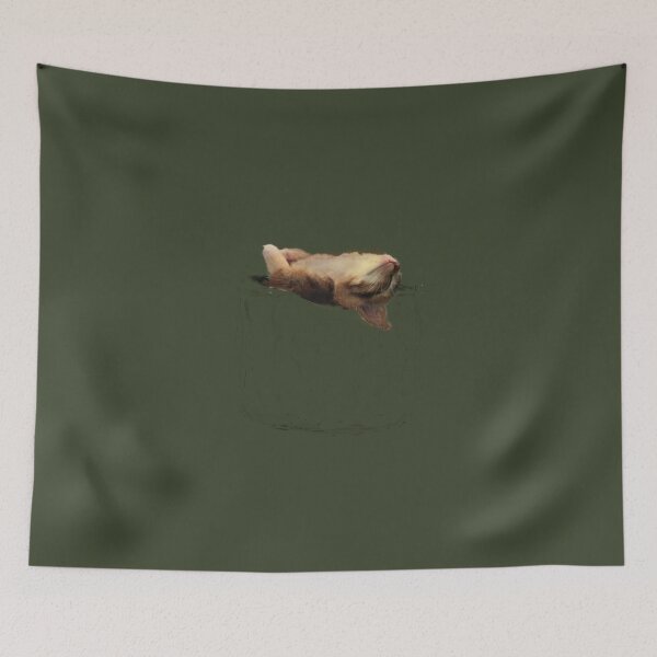 Item preview, POCKET SNOOZING KITTY designed and sold by THE AMERICAN TEEVANGELIST.