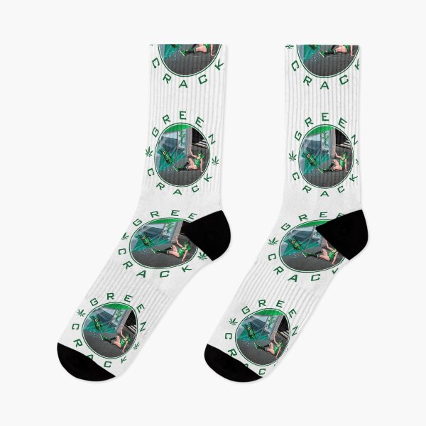 Item preview, Green Crack - Cannabis Skate designed and sold by ArtxcL.