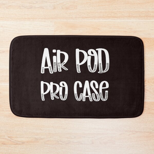 Item preview, Funda Air Pod Pro Negra designed and sold by DamaliePierre.