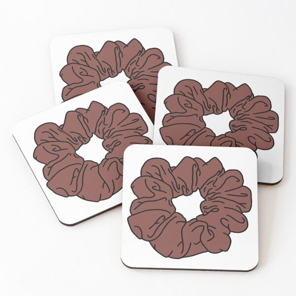 Item preview, Purplish Brown Plain Colored Scrunchie designed and sold by piperdooley.