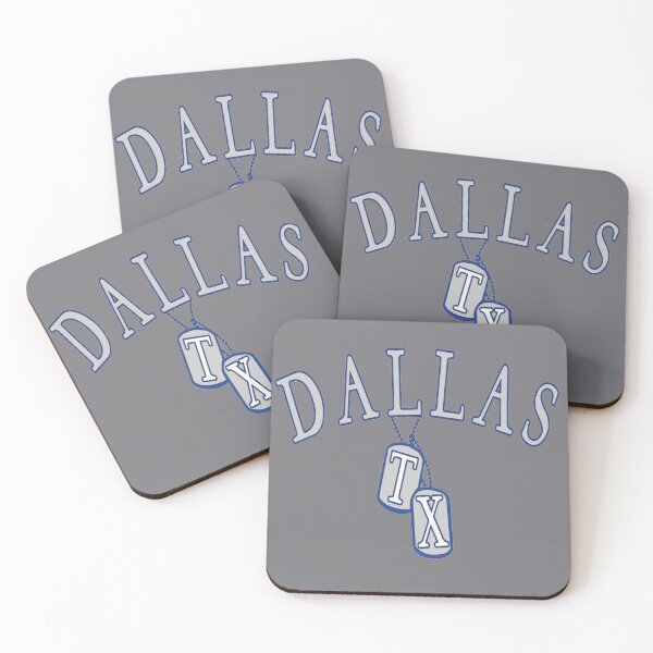 Item preview, DALLAS TX DOG TAG T-SHIRT designed and sold by TwoSixDesigns.