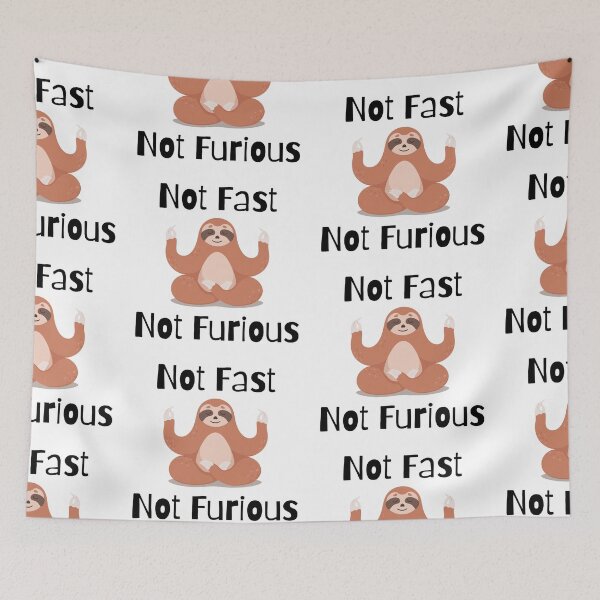 Item preview, Not Fast Not Furious designed and sold by WorldPrintTees.