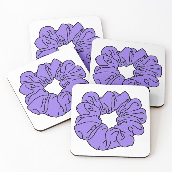 Item preview, Lilac Plain Colored Scrunchie designed and sold by piperdooley.