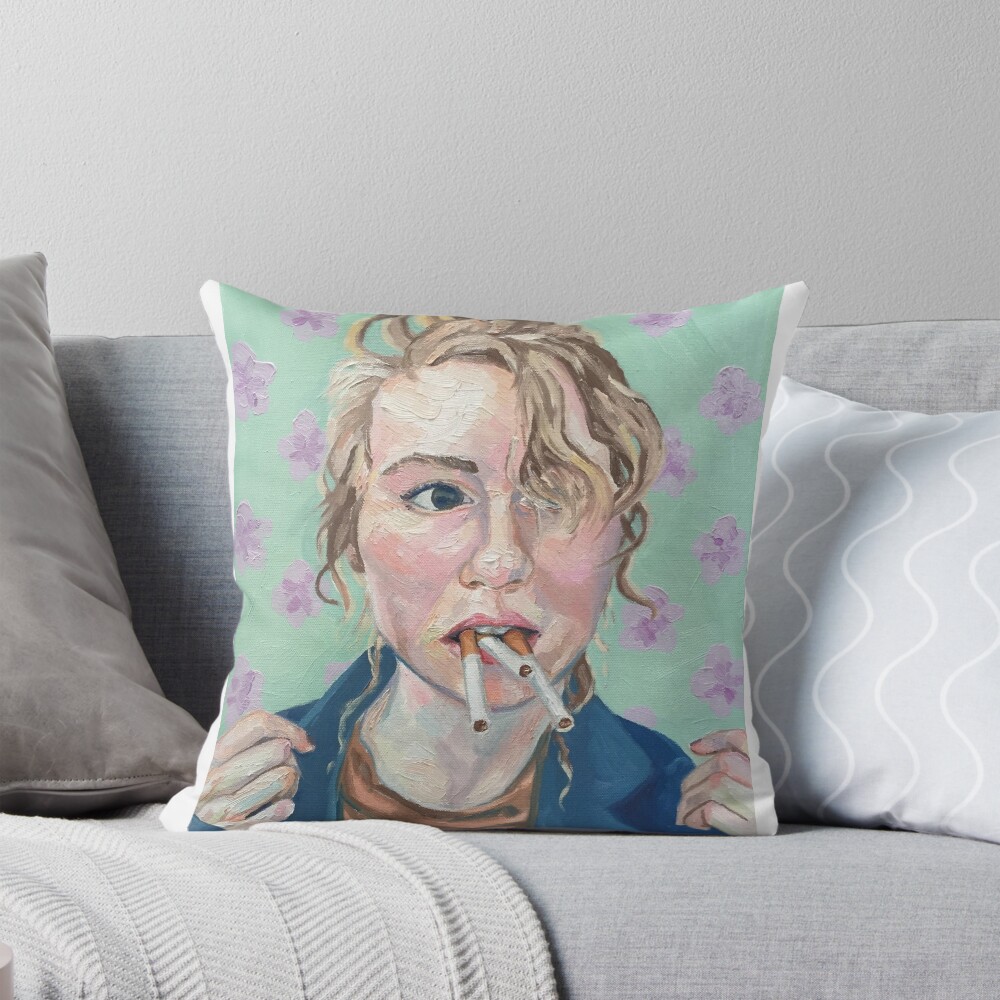 Item preview, Throw Pillow designed and sold by hellohannah13.