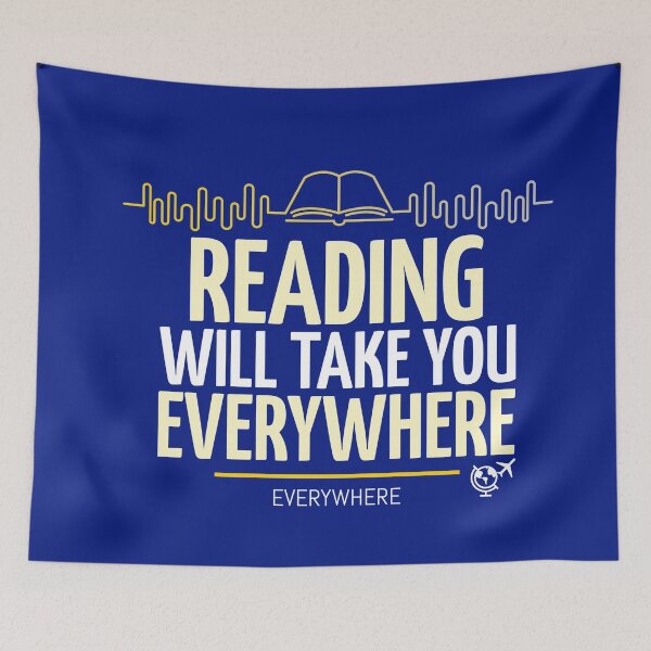 Item preview, Reading will take you everywhere Design designed and sold by PositiveStudio.