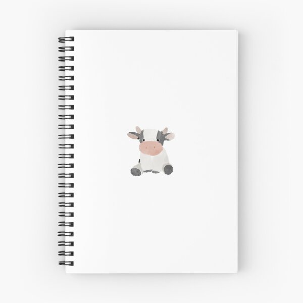 Item preview, watercolor cow b&w designed and sold by thestickerbarn.