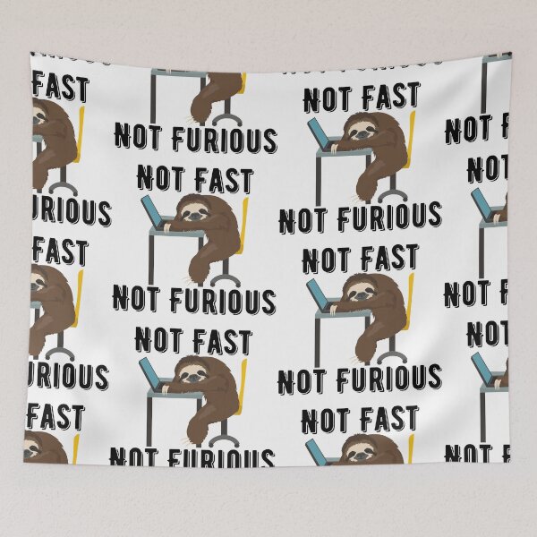 Item preview, Not Fast Not Furious designed and sold by WorldPrintTees.