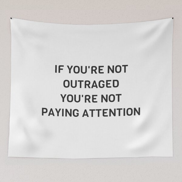 Item preview, If you're not outraged you're not paying attention - Feminist agenda designed and sold by Inspirationmotivation.