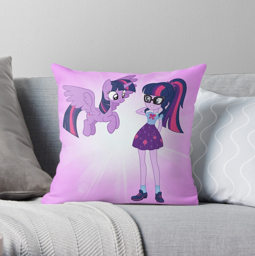 Twilight Sparkle ~ A Friend Like Me Pillow for Sale by hannahmander