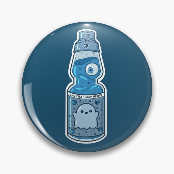 Item preview, Ghostly Boo Berry Ramune  designed and sold by KaheleKreations.