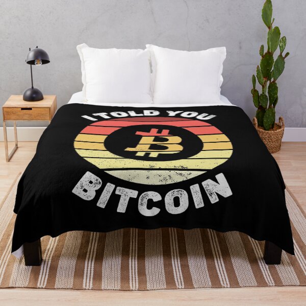 Item preview, I Told You Bitcoin designed and sold by arrowroses.