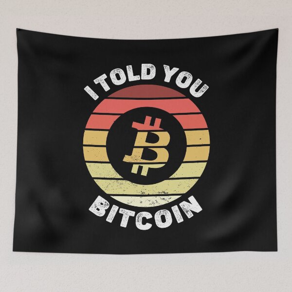 Item preview, I Told You Bitcoin designed and sold by arrowroses.