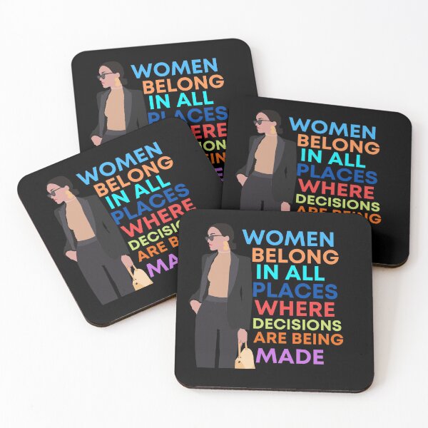Item preview, Women Belong In All Places Where Decisions Are Being Made designed and sold by Martin-bivert.