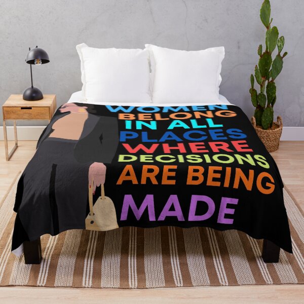Item preview, Women Belong In All Places Where Decisions Are Being Made designed and sold by Martin-bivert.