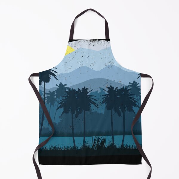 Item preview, Retro Colors/Feel Sunset Palm Trees-Distressed-4 designed and sold by BLACKSUN-SHOP.