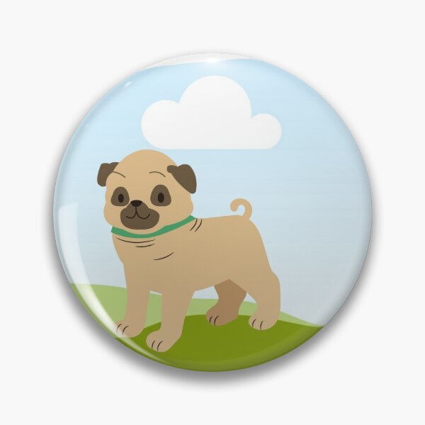 Item preview, Sunshine Pug designed and sold by javaoverride.