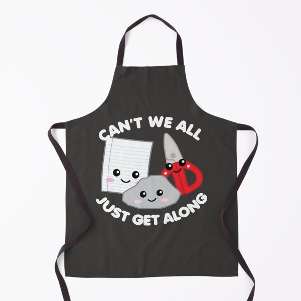 Item preview, Can't We All Just Get Along Rock Paper Scissors Kawaii designed and sold by DetourShirts.