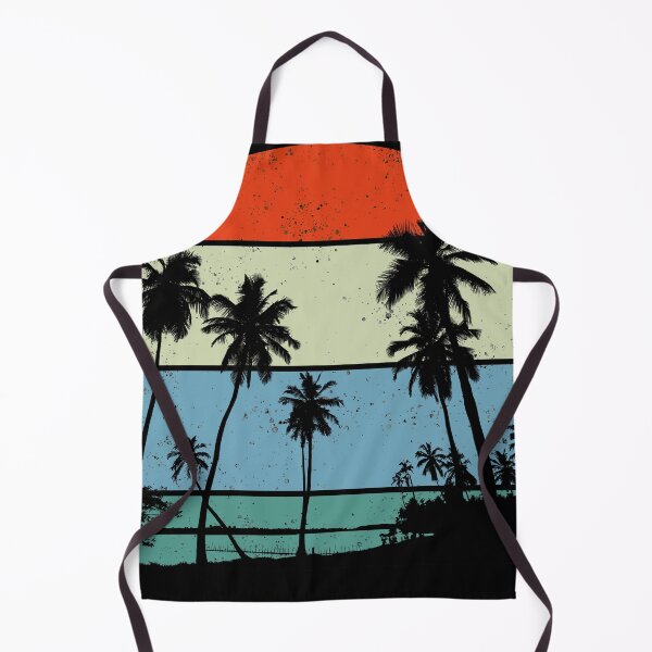 Item preview, Retro Colors/Feel Sunset Palm Trees-Distressed-5 designed and sold by BLACKSUN-SHOP.