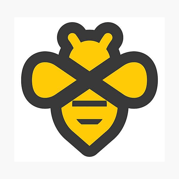 Beeminder Logo WS Photographic Print