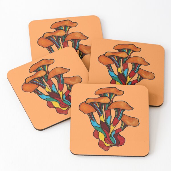 Item preview, Orange Mushrooms designed and sold by Paigedoesart.